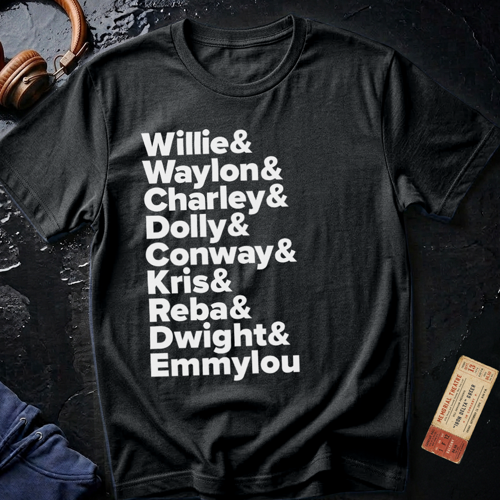 Pioneers of Outlaw Country T-Shirt
