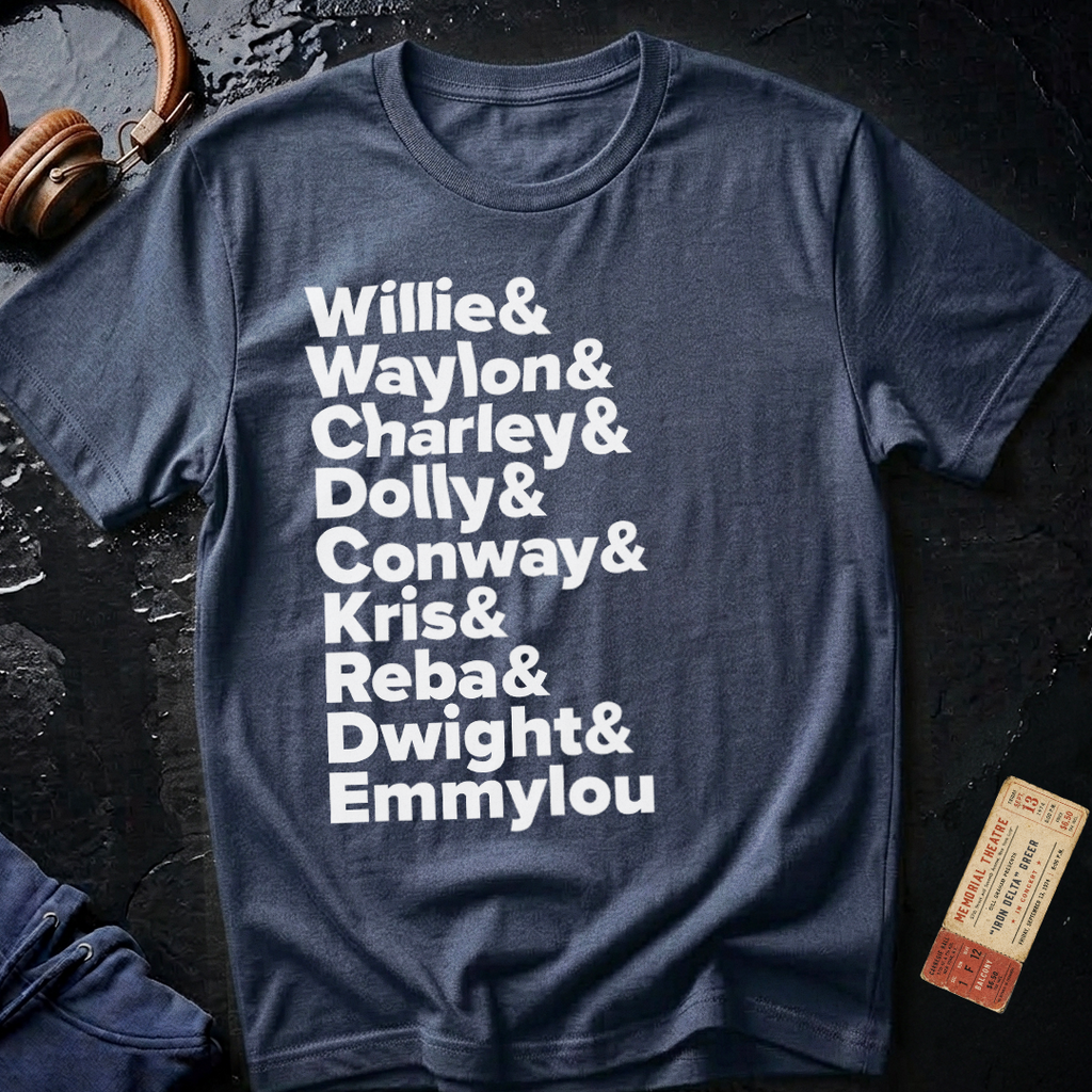 Pioneers of Outlaw Country T-Shirt