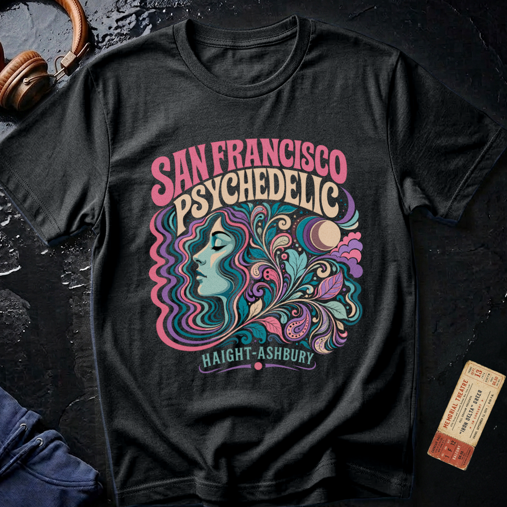 Vintage San Francisco Psychedelic Haight Ashbury T-Shirt