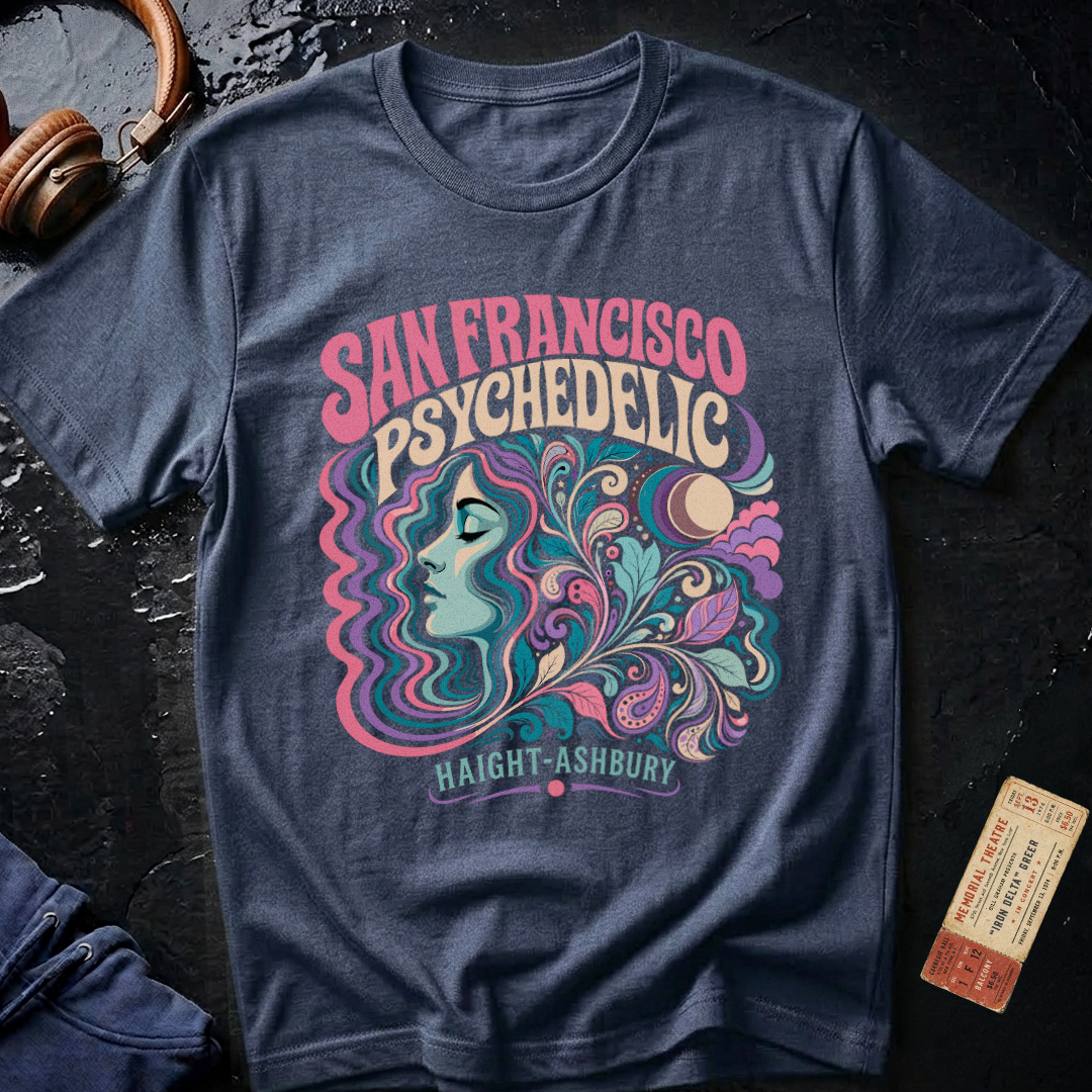 Vintage San Francisco Psychedelic Haight Ashbury T-Shirt