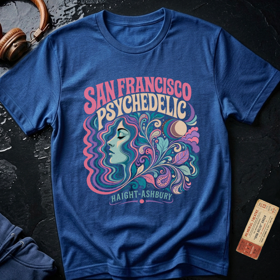Vintage San Francisco Psychedelic Haight Ashbury T-Shirt