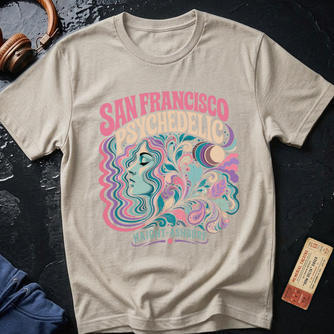 Vintage San Francisco Psychedelic Haight Ashbury T-Shirt