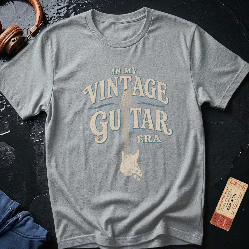In My Vintage Guitar Era Vintage Fade T-Shirt