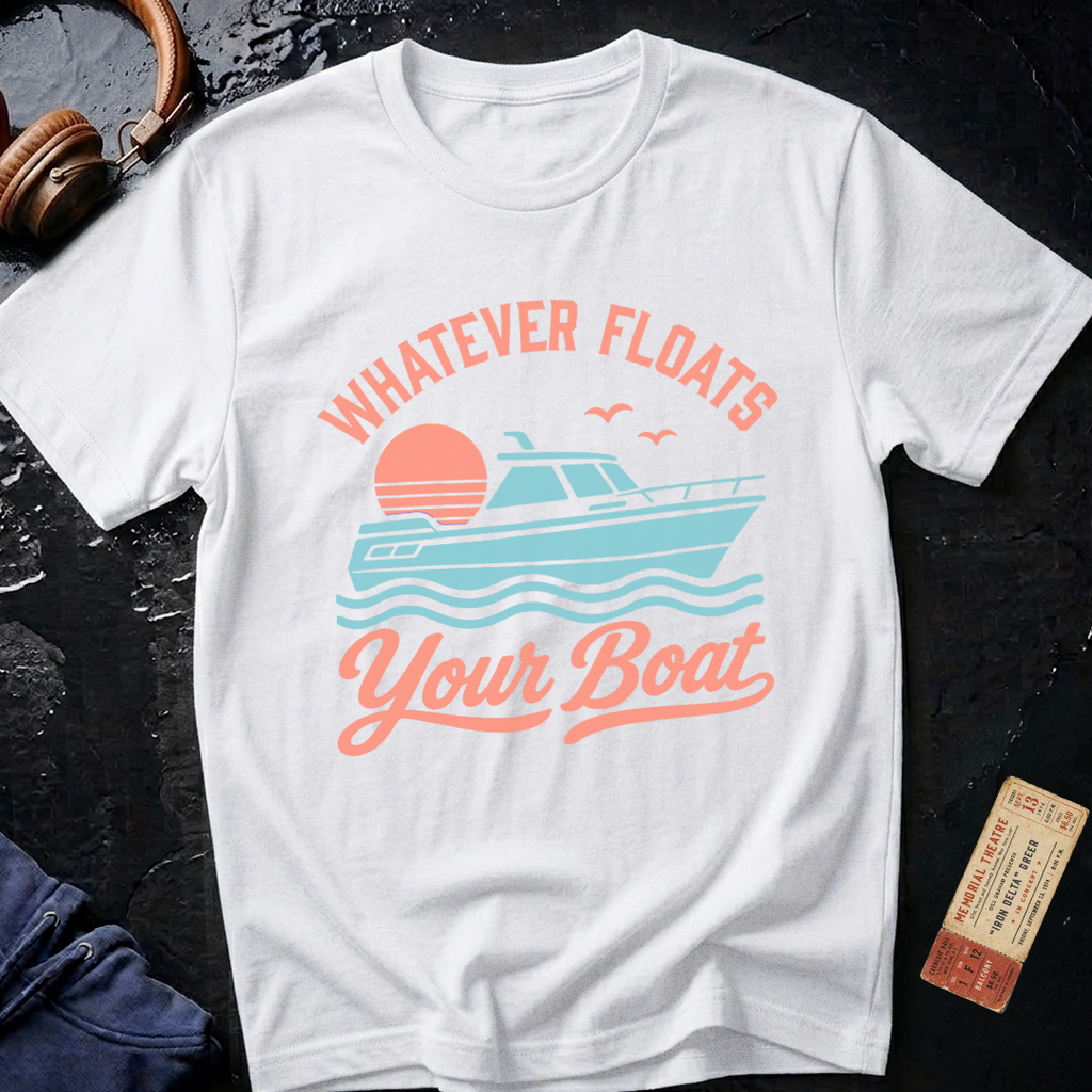Whatever Floats Your Boat - Yacht Rock T-Shirt