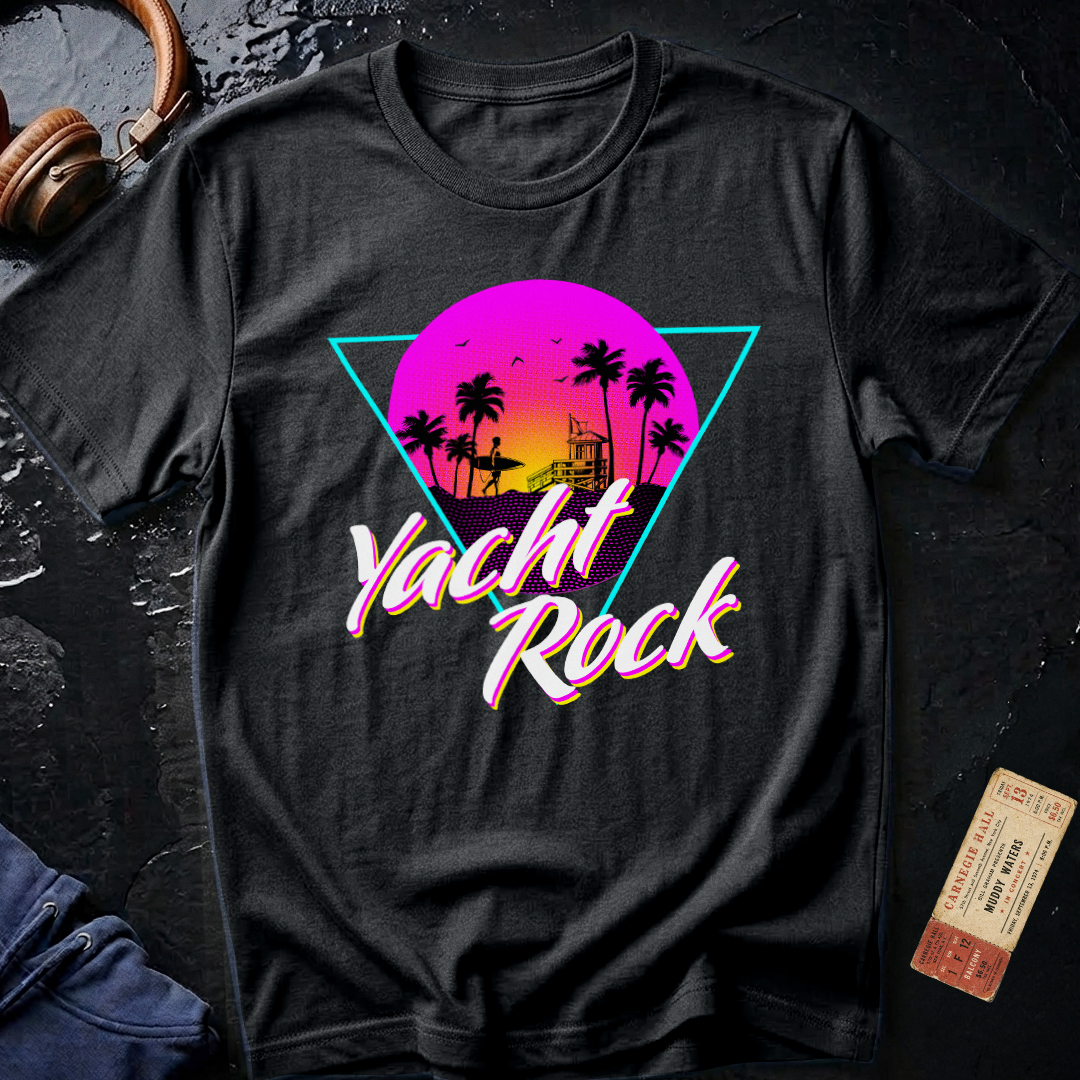 80s Sunset Yacht Rock T-Shirt