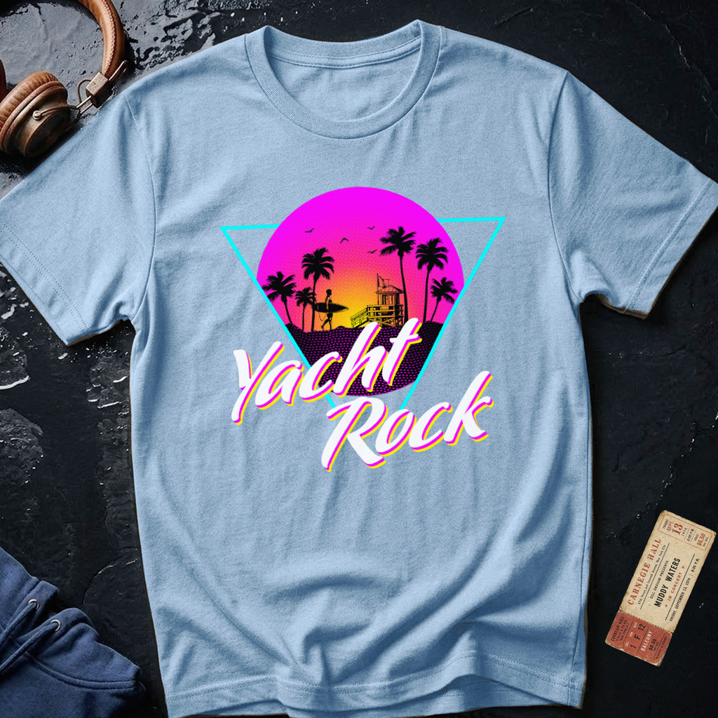 80s Sunset Yacht Rock T-Shirt