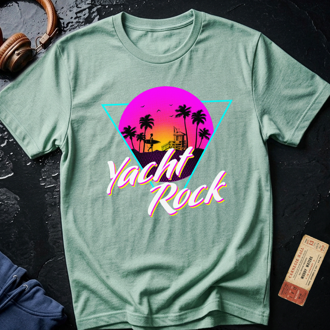 80s Sunset Yacht Rock T-Shirt